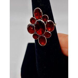 Georgian Garnet Ring